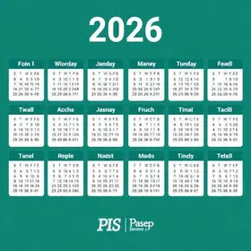 calendário do abono salarial 2026